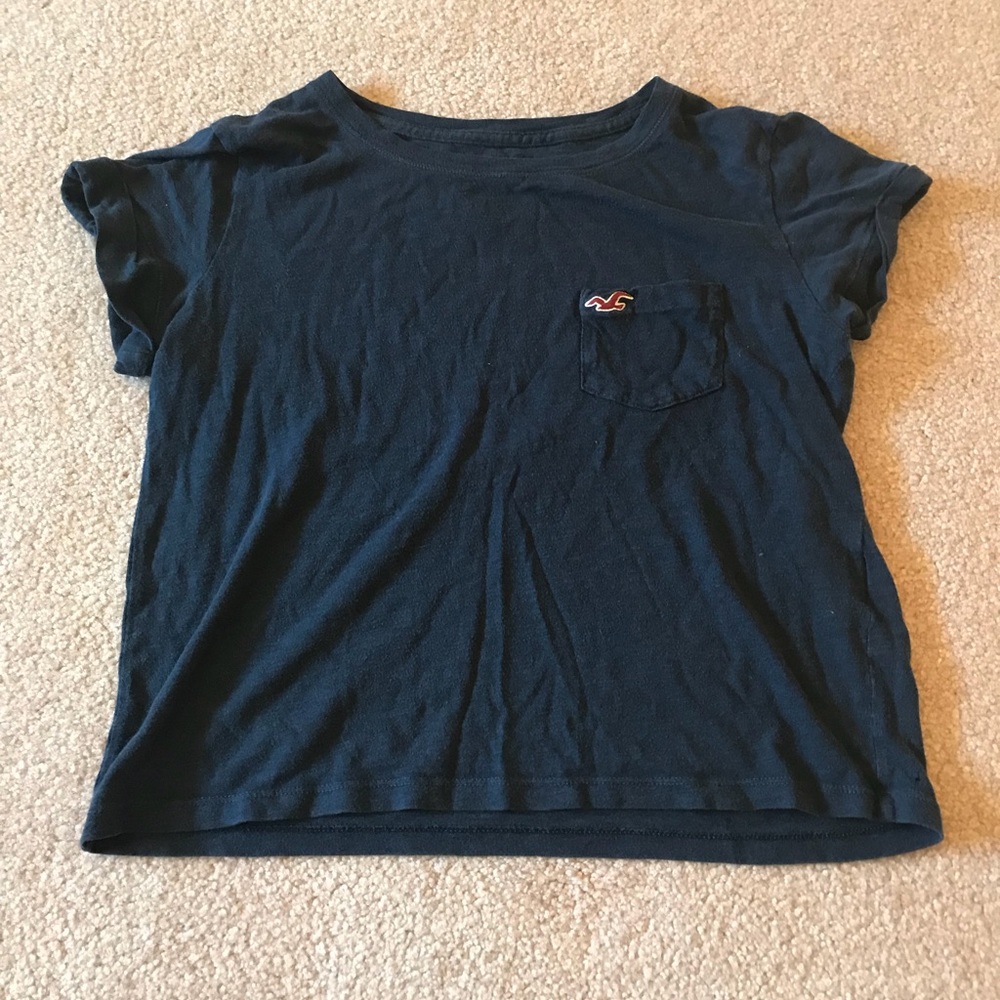 Crop Loose Fitting Shirt